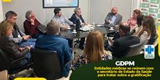 GDPM: Entidades médicas se reúnem com o secretário de Estado da Saúde para tratar sobre a gratificação