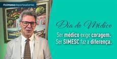 Ser médico exige coragem. Ser SIMESC faz a diferença.