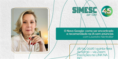 SIMESC on-line: palestra gratuita debate o novo Google e o impacto da IA nas buscas