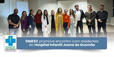 SIMESC promove encontro com residentes do Hospital Infantil Joana de Gusmão