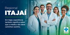 Em Itajaí, experiência também significa saber que o médico não deve caminhar sozinho
