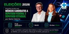 SIMESC reúne médicos candidatos em encontro on-line