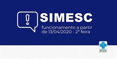 SIMESC retoma atividades presenciais a partir de 13 de abril