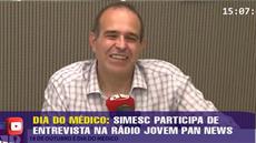 SIMESC Rio do Sul participa de entrevista sobre o Dia do Médico 