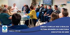 SIMESC conclui AGE e realiza última reunião de Diretoria Executiva do ano