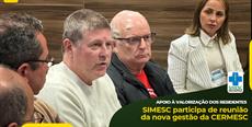 SIMESC participa de reunião da nova gestão da CERMESC e reforça apoio à valor.....