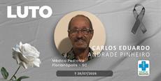 SIMESC lamenta o falecimento de Carlos Eduardo Andrade Pinheiro, fundador da .....