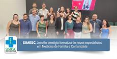 SIMESC Joinville prestigia formatura de novos especialistas em Medicina de Fa.....