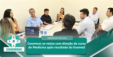 Jaraguá do Sul: Cosemesc se reúne com direção de curso de Medicina após resul.....