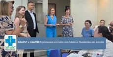 SIMESC e Unicred promovem encontro com médicos residentes em Joinville