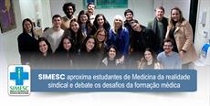 SIMESC aproxima estudantes de Medicina da realidade sindical e debate os desa.....