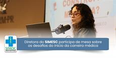 Diretora do SIMESC participa de mesa sobre os desafios do início da carreira .....